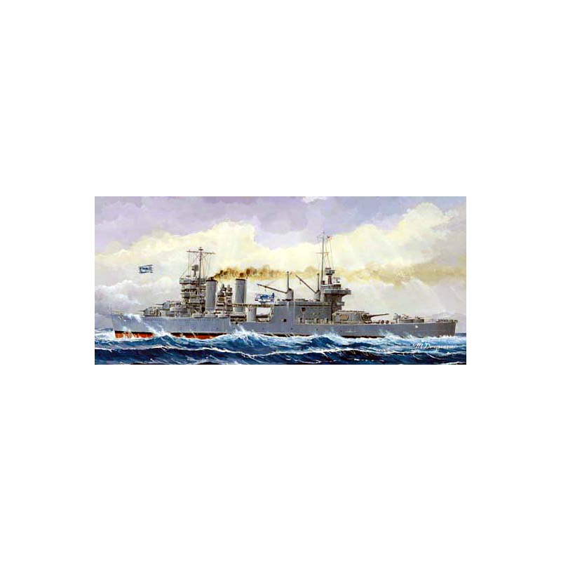 Trumpeter 05744 Сборная модель корабля крейсер СА-36 "Миннеаполис" 1942 г (1:700)