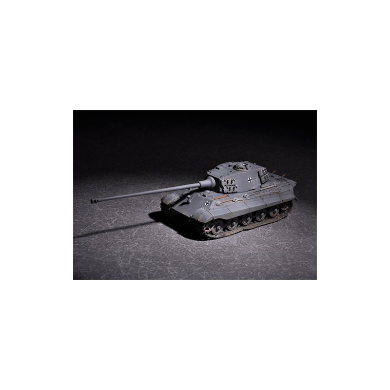 Trumpeter 07160 Сборная модель танка Королевский тигр с башней Хеншель и пушкой 105mm kwk L/65 (1:72)