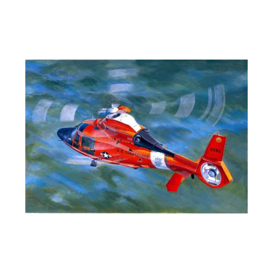 Trumpeter 05107 Сборная модель вертолета US Coast Guard HH-65C Dolphin (1:35)
