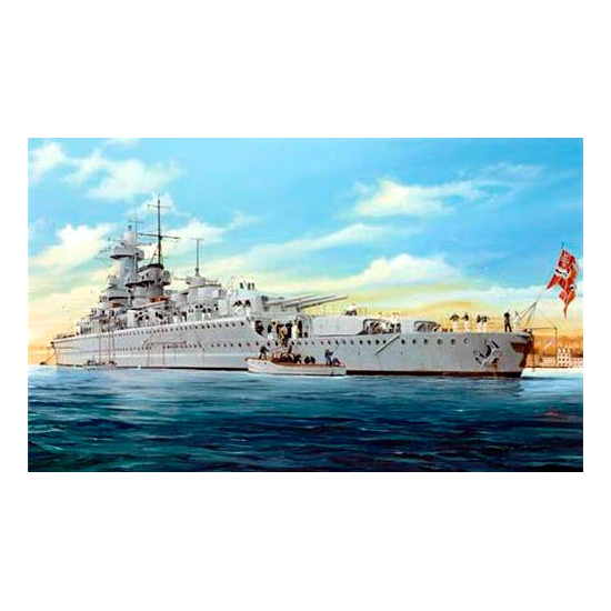 Trumpeter 05316 Сборная модель корабля линкор "Адмирал граф Шпее" (1:350)