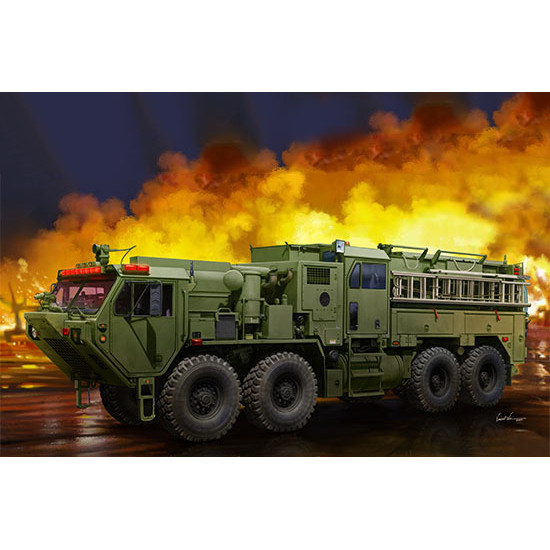 Trumpeter 01067 Сборная модель пожарной машины M1142 Tactical Fire Fighting Truck (TFFT) (1:35)