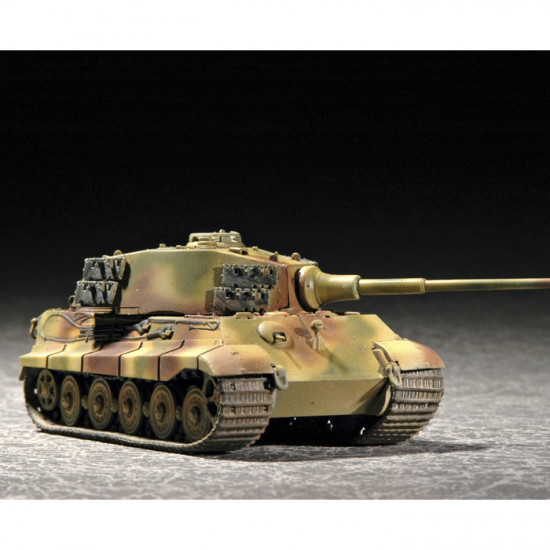 Trumpeter 07201 Сборная модель танка "Кингтигр" (башня Хеншель) (1:72)