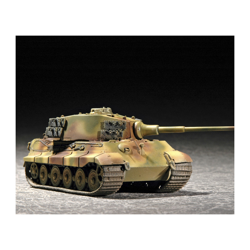 Trumpeter 07201 Сборная модель танка "Кингтигр" (башня Хеншель) (1:72)