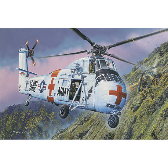 Trumpeter 02883 Сборная модель вертолета CH-34 US ARMY Rescue (1:48)