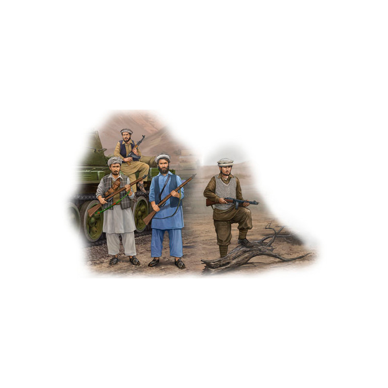 Trumpeter 00436 Фигурки солдат Афганские маджахеды (1:35)