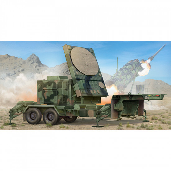 Trumpeter 01023 Сборная модель радара MPQ-53 C-Band Tracking Radar (1:35)
