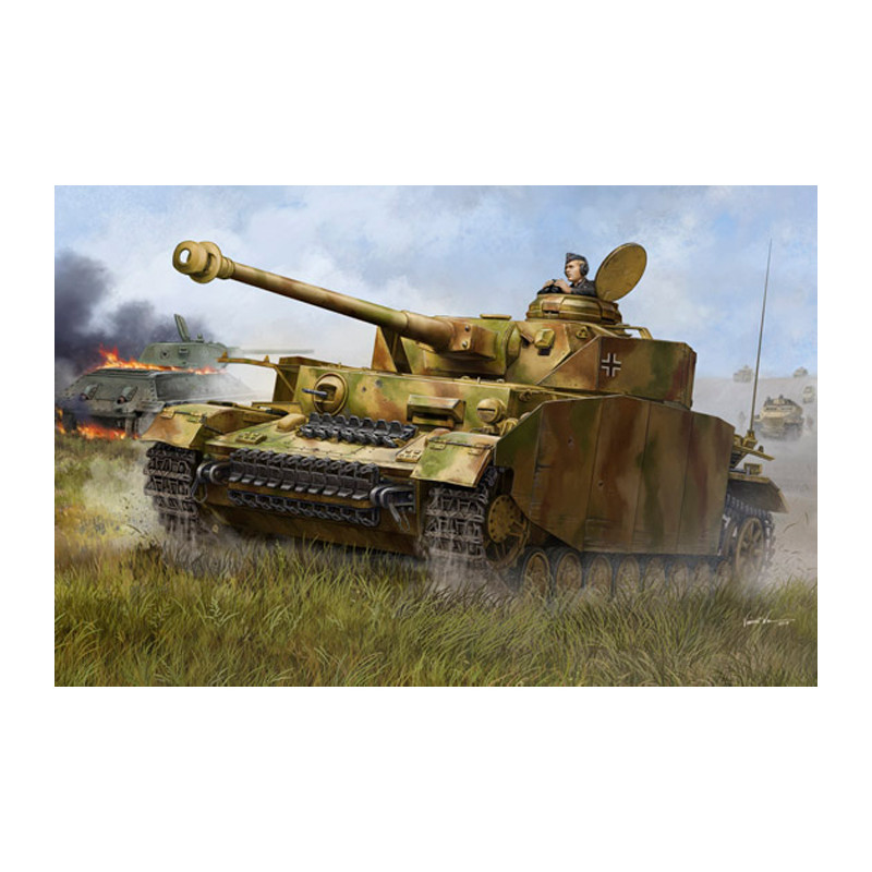 Trumpeter 00920 Сборная модель танка Pzkpfw IV Ausf H (1:16)