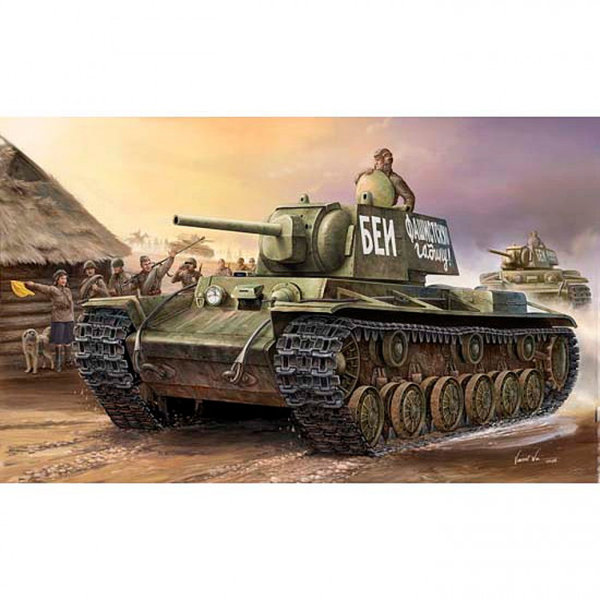 Trumpeter 00356 Сборная модель танка КВ-1 модель 1941 г (1:35)