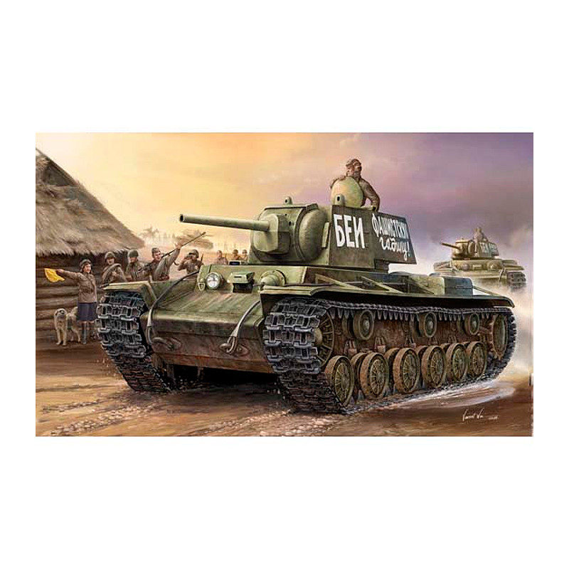Trumpeter 00356 Сборная модель танка КВ-1 модель 1941 г (1:35)