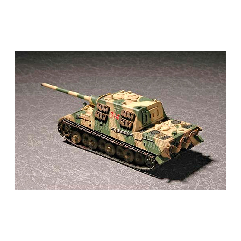 Trumpeter 07294 Сборная модель танка "Ягдтигр" (Порше) с циммеритом (1:72)