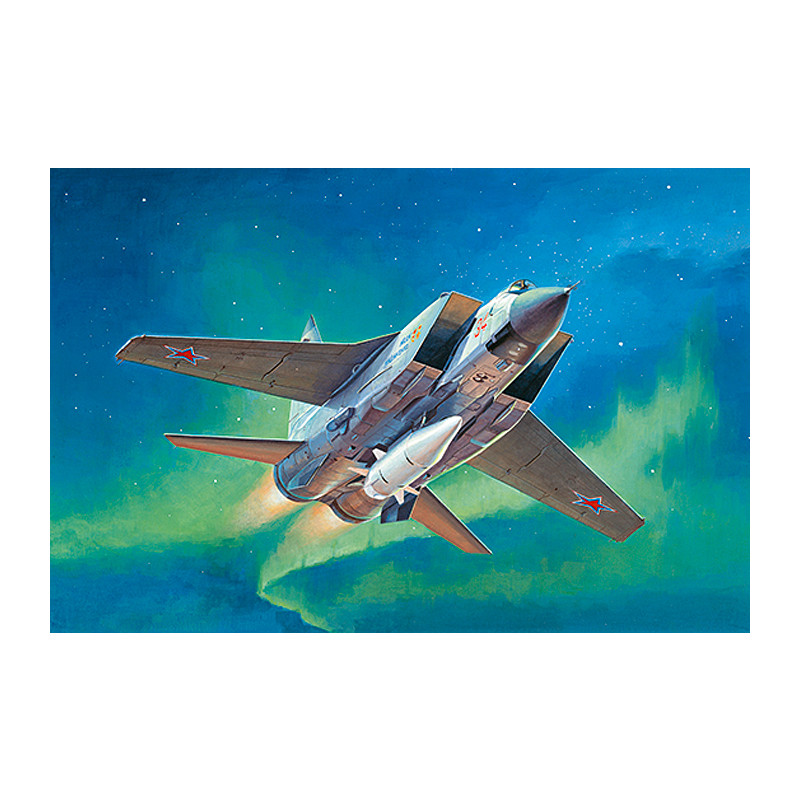 Trumpeter 01697 Сборная модель самолёта MiG-31BM. w/KH-47M2 (1:72)