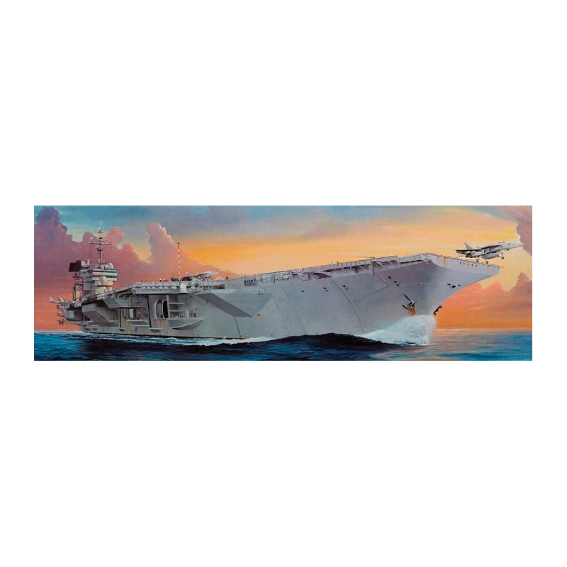 Trumpeter 05619 Сборная модель корабля авианосец CV-63 USS Kitty Hawk (1:350)