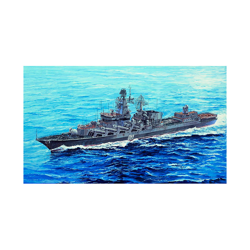 Trumpeter 05722 Сборная модель корабля Navy Slava Class Cruiser Marshal Ustinov (1:700)