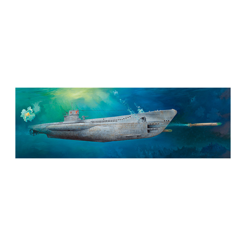 Trumpeter 06801 Сборная модель подлодки DKM U-Boat Type VIIC U-552 (1:48)