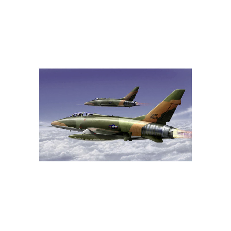 Trumpeter 01650 Сборная модель самолета F-100F Super Sabre (1:72)