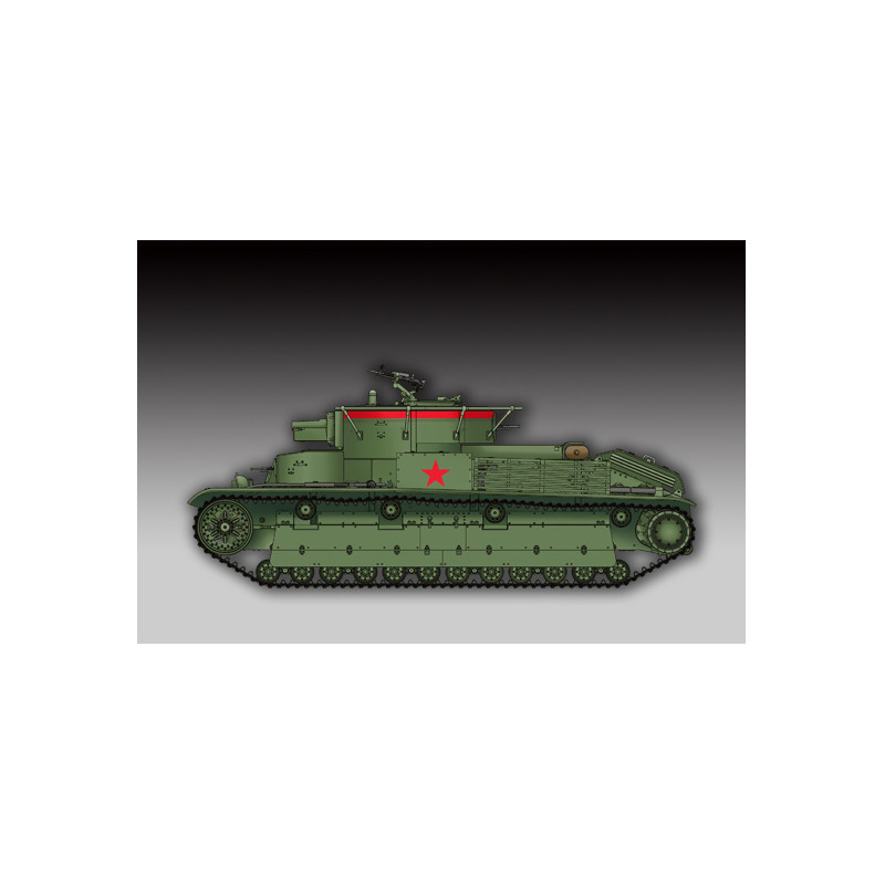 Trumpeter 07150 Сборная модель танка T-28 Medium Tank (Welded) (1:72)