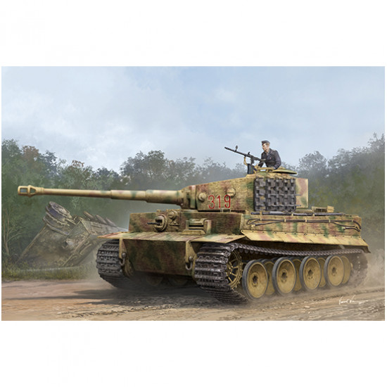 Trumpeter 09539 Сборная модель танка Pz.Kpfw.VI Ausf.E Sd.Kfz.181 Tiger I ранний w/Zimmerit (1:35)