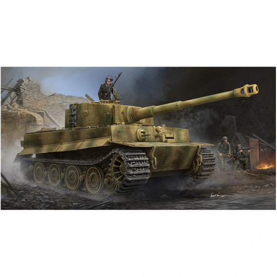 Trumpeter 09540 Сборная модель танка Pz.Kpfw.VI Ausf.E Sd.Kfz.181 Tiger I поздний w/Zimmerit (1:35)