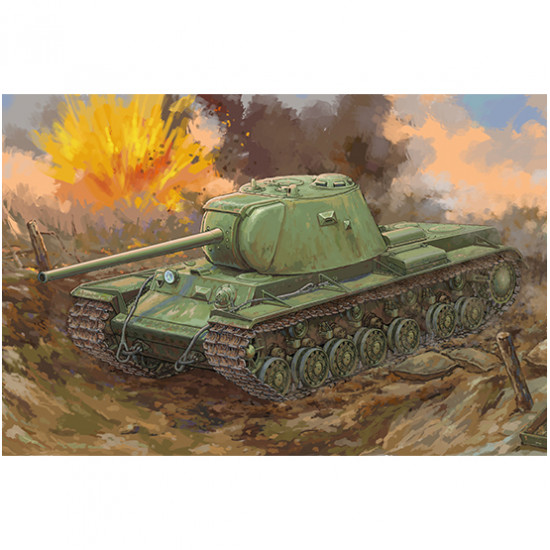 Trumpeter 09544 Сборная модель танка КВ-3 (1:35)