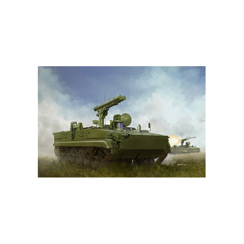Trumpeter 09551 Сборная модель танка 9П157-2 Хризантема-С (1:35)