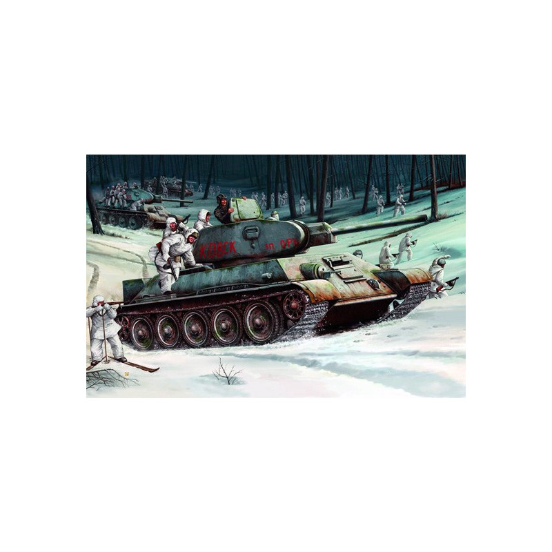 Trumpeter 00905 Сборная модель танка Т-34-76 мод 1942 г (1:16)