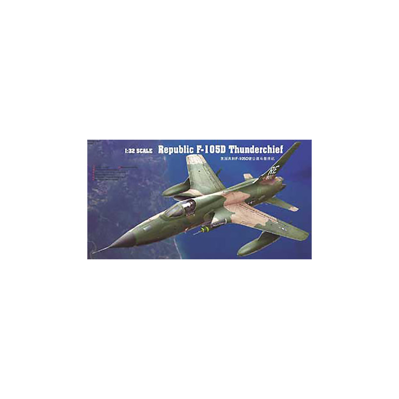 Trumpeter 02201 Сборная модель самолета Republic F-105D Thunderchief (1:32)