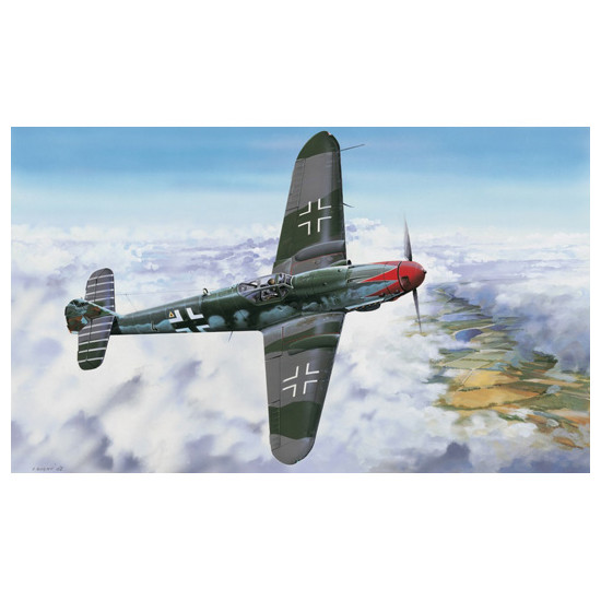 Trumpeter 02418 Сборная модель самолета Messerschmitt Bf109 K-4 (1:24)