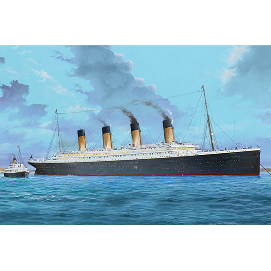Trumpeter 03719 Сборная модель корабля Titanic W/LED (1:200)