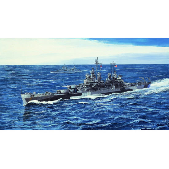 Trumpeter 05726 Сборная модель корабля USS PITTSBURGH CA-72 (1:700)
