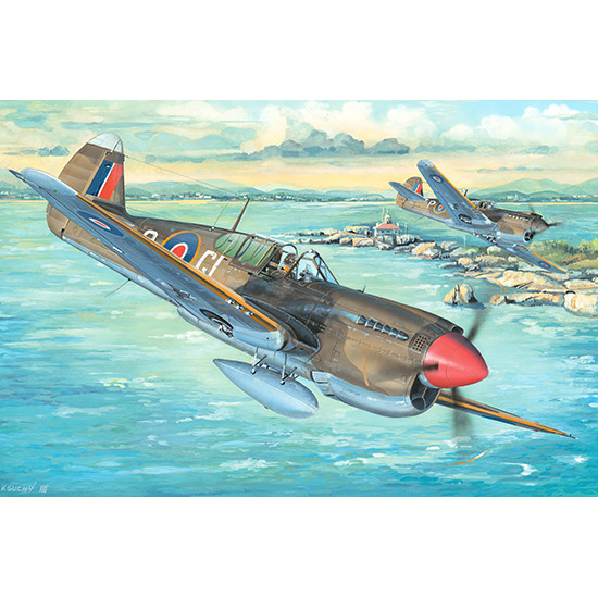 Trumpeter 02211 Сборная модель самолета P-40M War Hawk (1:32)