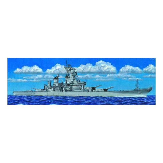 Trumpeter 05705 Сборная модель корабля US Battleship BB-63 Missouri 1991 (1:700)