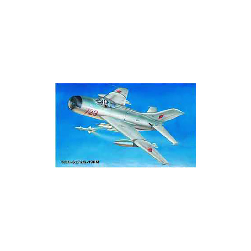 Trumpeter 02209 Сборная модель самолета MiG-19PM Farmer E (1:32)