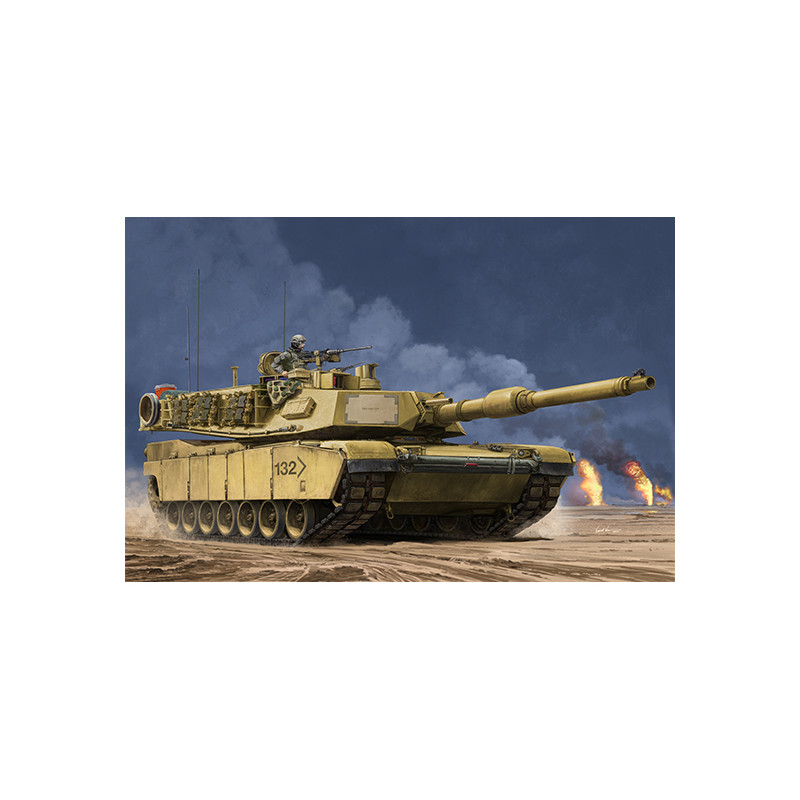 Trumpeter 00927 Сборная модель танка US M1A2 SEP MBT (1:16)