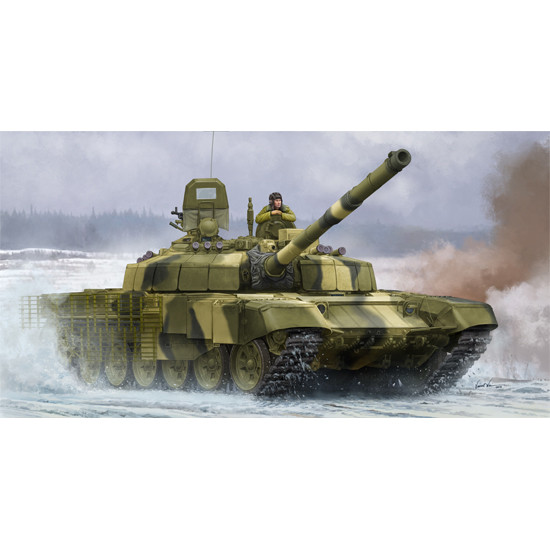 Trumpeter 09507 Сборная модель танка Russian T-72B2 MBT (ROGATKA) (1:35)