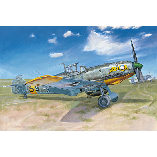 Trumpeter 02291 Сборная модель самолета Messerschmitt Bf 109E-7 (1:32)