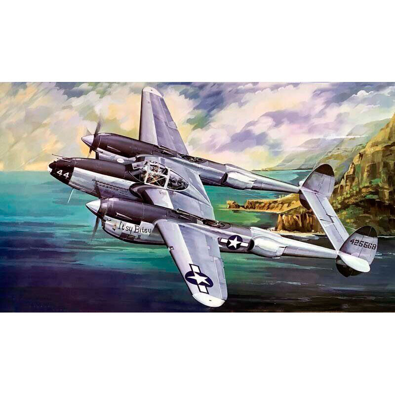 Trumpeter 02227 Сборная модель самолета P-38L-5-L0 Lightning (1:32)