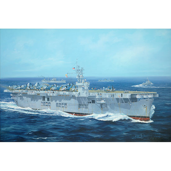 Trumpeter 05369 Сборная модель корабля USS CVE-26 Sangamon (1:350)