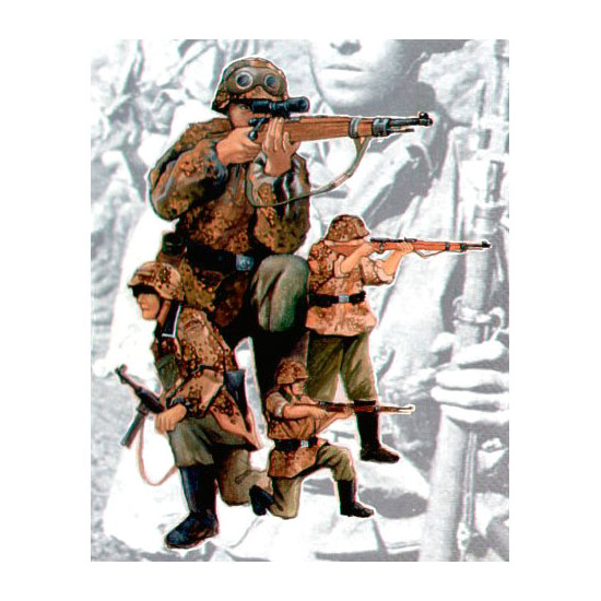 Trumpeter 00403 Фигурки солдат Motorized Regiment (Belgrade 1941) (1:35)