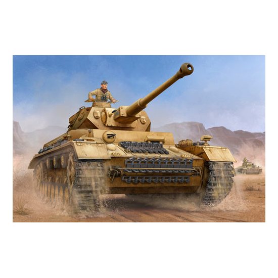 Trumpeter 00919 Сборная модель танка Pzkpfw IV Ausf F2 (1:16)