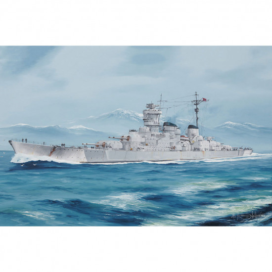 Trumpeter 05370 Сборная модель корабля DKM O-Class Battlecruiser Barbarossa (1:350)