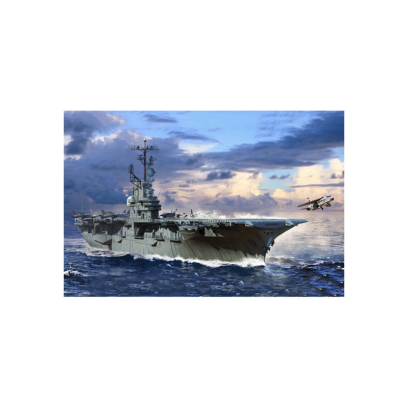 Trumpeter 06743 Сборная модель корабля авианосец USS Intrepid CVS-11 (1:700)