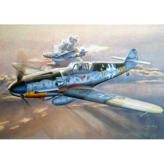 Trumpeter 02296 Сборная модель самолета Messerschmitt Bf 109G-6 (ранний) (1:32)
