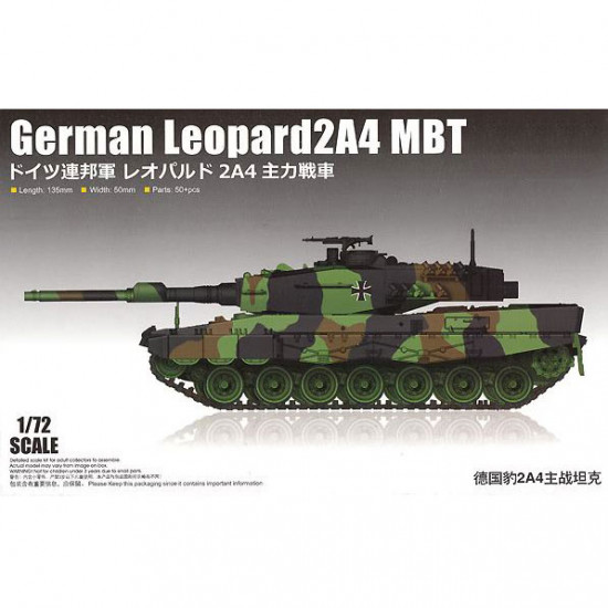 Trumpeter 07190 Сборная модель танка Leopard 2A4 Main Battle Tank (1:72)