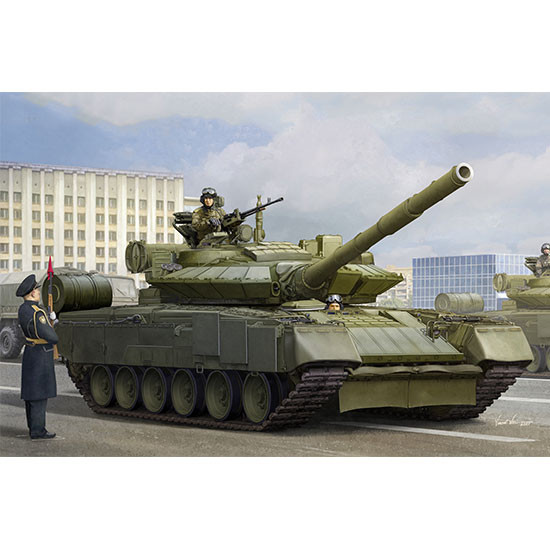 Trumpeter 09588 Сборная модель танка Т-80БВМ MBT (Marine Corps) (1:35)