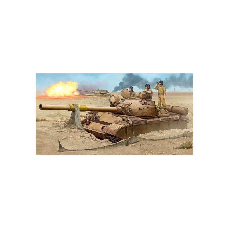 Trumpeter 01548 Сборная модель танка Т-62 мод 1962 г (Иракская армия) (1:35)