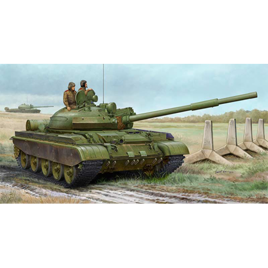 Trumpeter 01553 Сборная модель танка Т-62 БДД мод 1984 г (1962 мод) (1:35)