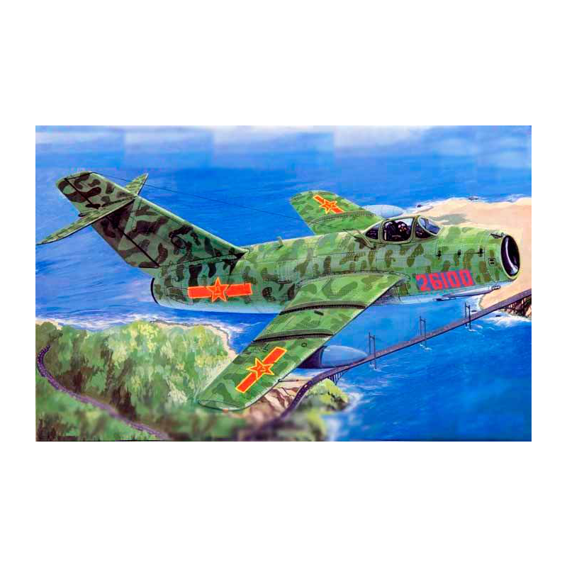 Trumpeter 02204 Сборная модель самолета МиГ-15 бис (1:32)