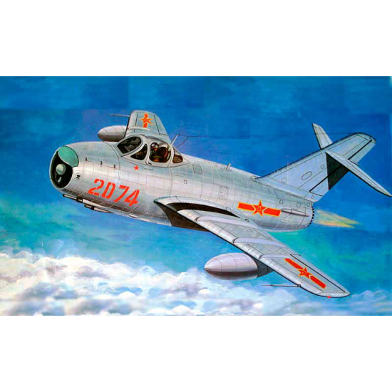 Trumpeter 02206 Сборная модель самолета МиГ-17ПФ (1:32)