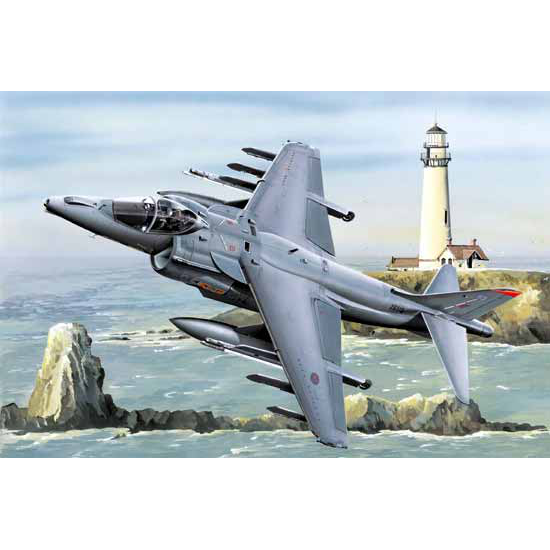 Trumpeter 02287 Сборная модель самолета RAF "Harrier" GR Mk.7 (1:32)