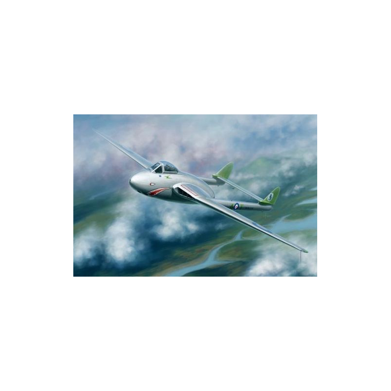 Trumpeter 02874 Сборная модель самолета Vampire FB.MK.5 (1:48)